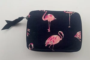 Vera Bradley Reise Pillendose Pink Flamingo 8 Tage Trage Neuwertig - Bild 1 von 4
