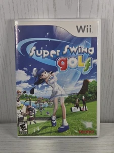 Super Swing Golf (Wii, 2006) Complete with Manual & Case Tested Working - Picture 1 of 5