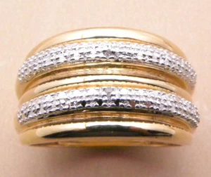 2 von 1 mm ECHTE Diamant Diamant Akzente Ringgröße 7 - Bild 1 von 1