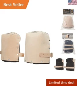 CLC 313 strapazierfähige Leder Kniepolster mit doppelt dickem Futter für ganztägigen Komfort - Bild 1 von 6