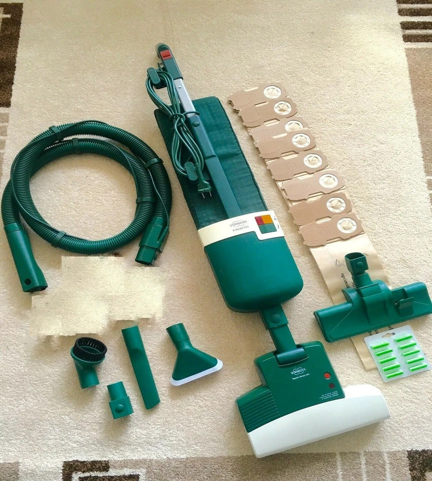 Vorwerk Staubsauger Kobold 120 mit ET 340 mit geeigneten Zubehörpaket - Bild 1 von 3