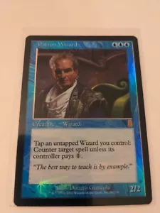Magic The Gathering Patron Wizard Foil Odyssey - Imagen 1 de 3