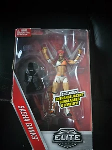 Sasha Banks Elite Collection Figure RAW NIB WWE WWF Mattel BRAND NEW IN BOX FAST - Picture 1 of 6