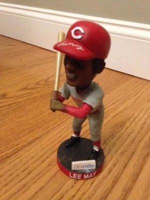 Lee May Autographed Cincinnati Reds Hall of Fame Bobblehead - Image 1 of 4