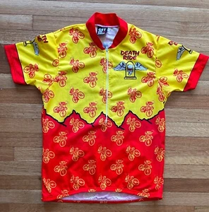 PACE SPORTSWEAR CYCLING JERSEY - 1995 DEATH RIDE - MEN'S LARGE? - Picture 1 of 5