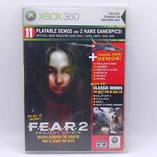Xbox 360 Demo Disc #95 April 2009 F.E.A.R.2 (11 Demos & 2 Hawx Gamerpics!) CIB