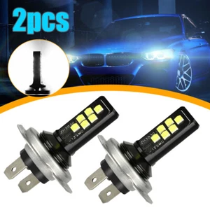 2pcs Car Headlight Bulb High Low Beam H7 Led Light Lamp 240W 52000LM 6000K - Picture 1 of 12