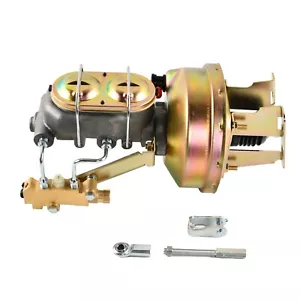 8" Zinc Power Brake Booster Conversion Kit Disc Drum For 1958-1964 Chevy Impala - Bild 1 von 12