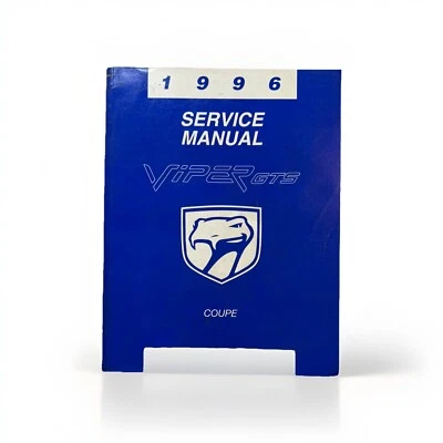 Dodge Viper 1996 servicio de taller reparación manual diagramas de cableado mantenimiento del motor Foto 1 de 4