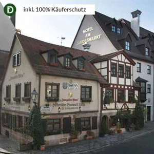 4 Tage Urlaub im Hotel Am Jakobsmarkt in Nürnberg mit Frühstück - Bild 1 von 10
