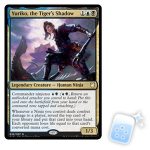 YURIKO, THE TIGER'S SHADOW Commander 2018 Magic MTG MINT CARD