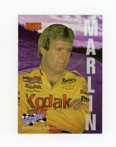 Sterling Marlin 1995 Classic Images Driven Holographic Foil Insert Card #/1800 - Picture 1 of 2