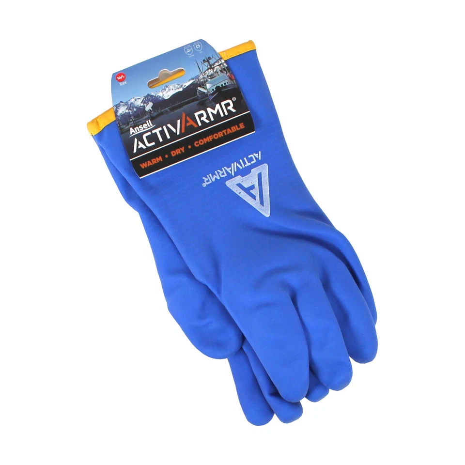 1 Paar Ansell ACTIVARMR 97-681 Kälteschutzhandschuhe Kälteschutz Handschuh Gr.10