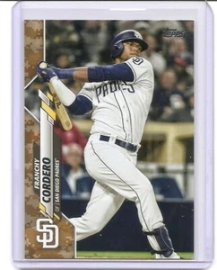 Tarjeta de inserción camuflada Topps Update Franchy Cordero Memorial Day 2020/25 Padres - Imagen 1 de 2