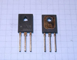 Motorola 2N4442 thyristor 200V 8A LOT-2pcs - Picture 1 of 1