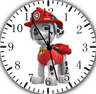 Psi Patrol Marshall Bezramowy zegar ścienny bez obramowania Ładny na prezenty lub dekoracje F110