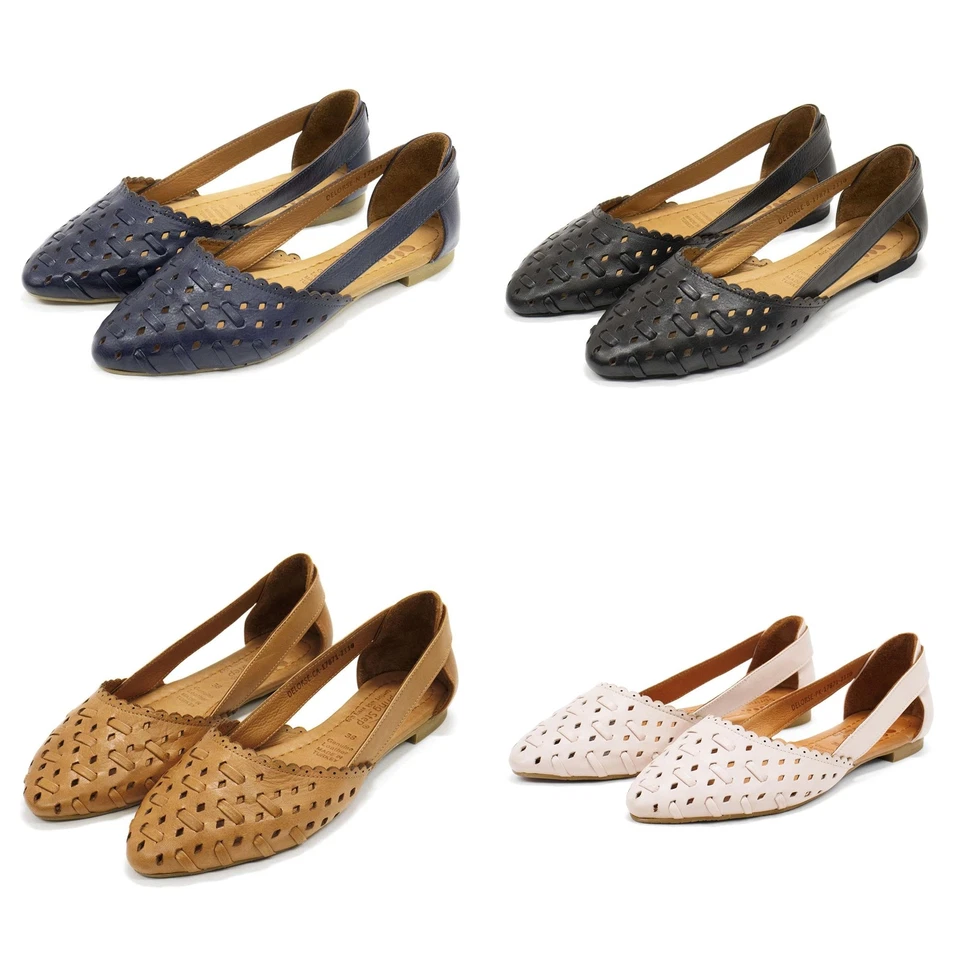New Spring Step Delorse Pointed Toe Slip On Women’s Flats - Image 1 of 1