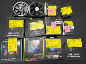 Lot tel quel ASUS TUF Gaming TF120 ARGB Corsair LL120 UniFan SL INF 120 beQuiet - Photo 1/2