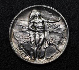 1926-S Oregon Trail Commemorative Half Dollar - Picture 1 of 3