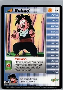 1x DBZ CCG GOHAN LV4 NON-FOIL PROMO P5 SAIYAN SAGA SCORE DRAGON BALL Z - Picture 1 of 1
