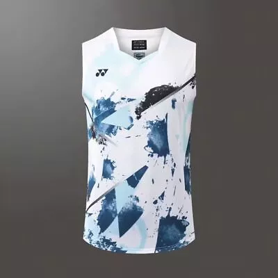 2024 New yy Men's sports Tops Tennis Clothes badminton sleeveless T-Shirts - Image 1 of 4