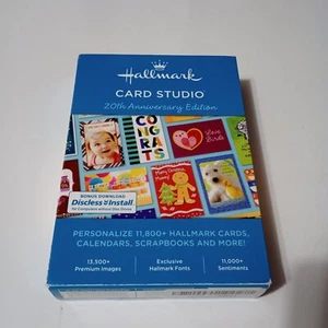 Hallmark Card Studio 20th Anniversary Edition cards, calendars, scrapbooks Etc - Picture 1 of 8