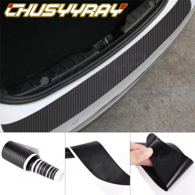 Per Mini Countryman R60 10-17 Protezione Paraurti Posteriore Antigraffio Fibra di Carbonio - Immagine 1 di 4