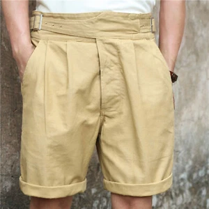 Britische Militärshorts Herren Sommer Baumwollshorts Gurkha Shorts Militärshorts - Bild 1 von 35