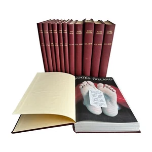 Book Ireland Hardcover Bound Magazines 1987-1998 - 12 Volumes 110-218 - Picture 1 of 24