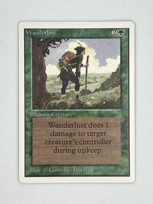 MTG WANDERLUST Unlimited Edition Regular NM/MT Magic The Gathering - Image 1 of 2