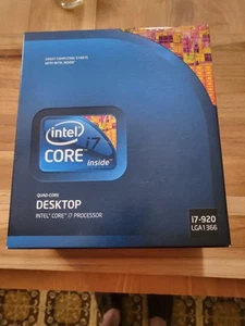 NIB Intel Core i7-920 2.66GHz Quad-Core (BX80601920) Processor W/ 8MB cache - Picture 1 of 3
