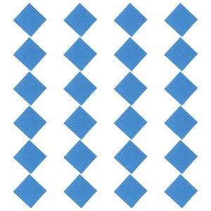 24 Confezioni Pannelli in Schiuma Acustica 1X12X12,Pannelli da Parete Insonorizzati con6476 - Foto 1 di 3