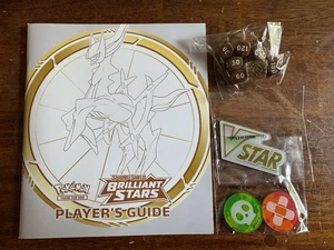 Pokémon TCG Brilliant Stars Buch, Würfel und Zähler - Bild 1 von 1