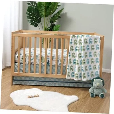  Juego de cama para cuna de bebé para niños - 3 piezas - Cama para recién nacidos, bebés y niños pequeños -  Foto 1 de 4