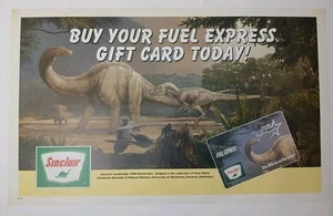 1990s Vintage Sinclair Sign Vintage Sinclair Dinosaur Sign Sinclair Gas Station - Picture 1 of 20