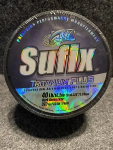 Sufix Tritanium Plus 40 Lb Dunkelgrün - Bild 1 von 2