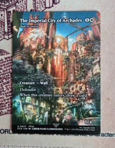MTG The Imperial City of Archades Wall of Omens Final Fantasy NM - Picture 1 of 1