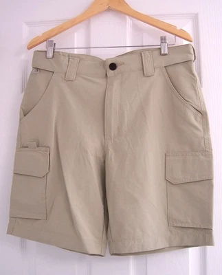 Pantalones Cortos World Wide Sportsman Para Hombres Ultimate Angler 8.5" Talla 34 Color Abby Stone Foto 1 de 2