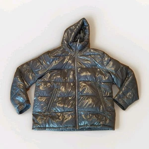 Michael Kors Puffer Coat Jacket Mens XXL Gray Hooded Water Resistant Winter - Picture 1 of 9