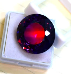 40.45 CT Bi-Color Alexandrite Round Cut Big Size Jewelry Making With Best Offer - Picture 1 of 9