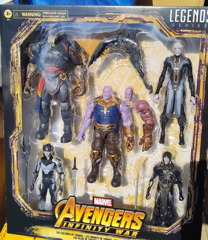 Marvel Legends children of thanos set amazon exclusive Cover