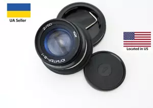 KMZ Portrait Black Jupiter 8-1 2/50mm M39 / Sony E-mount Leica LTM RF Lens L39 - Picture 1 of 16