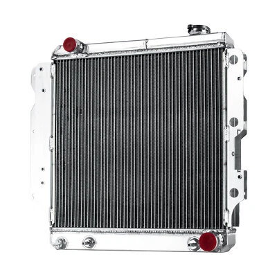 8101 4Row Aluminum Radiator fit 1987-2006,04 Jeep Wrangler TJ/YJ 4.0L Chevy V8 Foto 1 de 4
