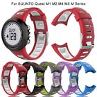 Silicone Watch Strap Smart Wristband for SUUNTO Quest M1 M2 M4 M5 M Series