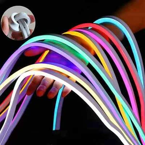 12V LED Neon Rope Light Strip 1-5metre Waterproof In/Outdoor DecorDIY Font Style - Picture 1 of 24