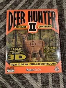 Deer Hunter II 2 TWO The Hunt Continues (PC, 1998) HUNTING WIndows 95/98 - Picture 1 of 5