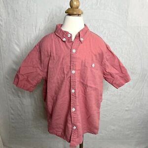 Boy's Pink Button Down Shirt