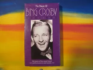 Die Magie von Bing Crosby Teil 1 Klassiker Aufführungen Dokumentarfilm VHS Kassette - Bild 1 von 3