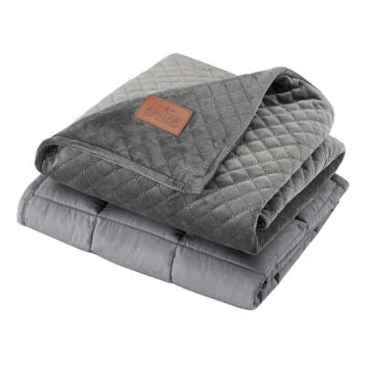 Pendleton, 7 lb. Velvet Weighted Lap Throw Blanket (Choose Color) - Image 1 of 2