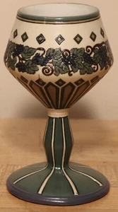 Cáliz de vid de uva Art Nouveau de Mettlach 1/8L cerveza alemana antigua # 3361 - Imagen 1 de 5